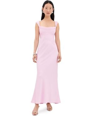 Runaway the Label Margot Maxi Dress - Pink