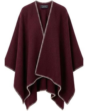 Rag & Bone Ingrid Poncho - Purple