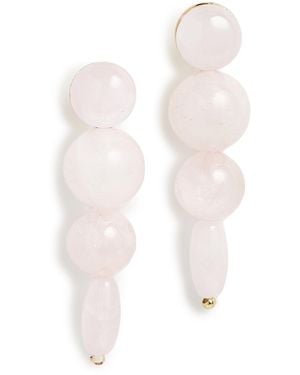 BaubleBar Fatima Drop Earrings - White