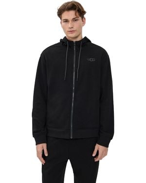 UGG Shiloh Lounge Full Zip Hoodie - Black