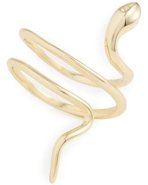 Shashi Serpent Ring - Metallic