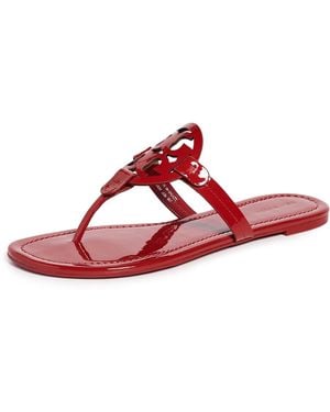 Tory Burch Miller Sandals - Red