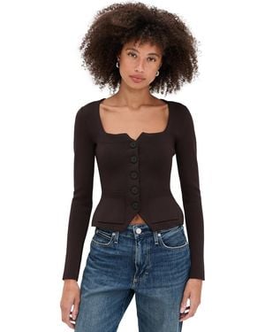 STAUD Rachela Sweater - Black