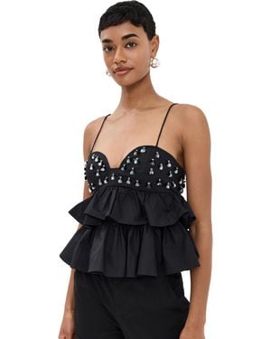 Ulla Johnson Lucia Top - Black
