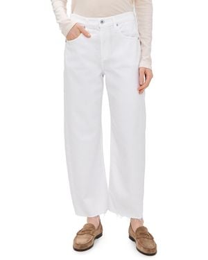 AG Jeans Hattie Crop Jeans - White