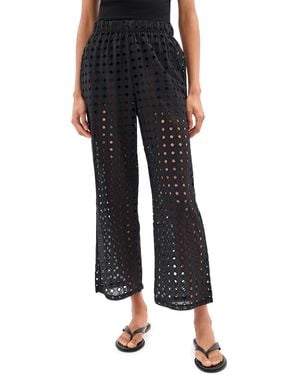 Le Bos Riviera Crop Pants - Black