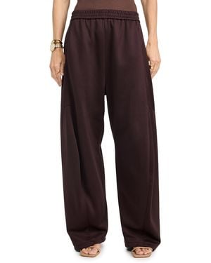Tibi Petite Active Knit Winslow Pants - Black