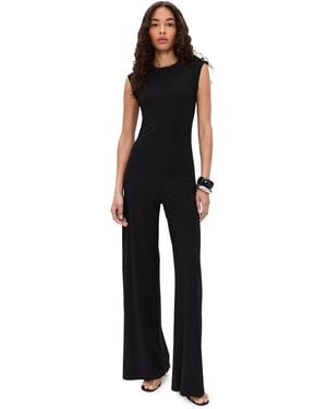 Norma Kamali Sleeveless Jumpsuit - Black