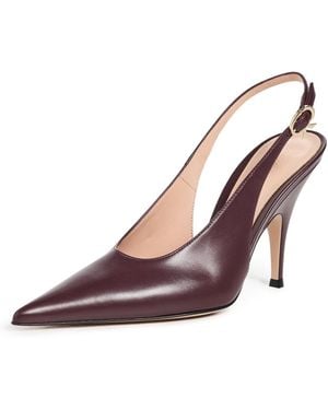 Gianvito Rossi Sofia Vitello Slingback Heels - Multicolor