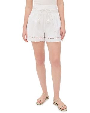 Hunter Bell Fern Shorts - White