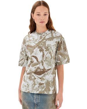 Acne Studios Exford U Camo Vintage Tee - Multicolor