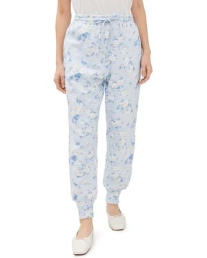 LoveShackFancy Lolana Sweatpants - Blue