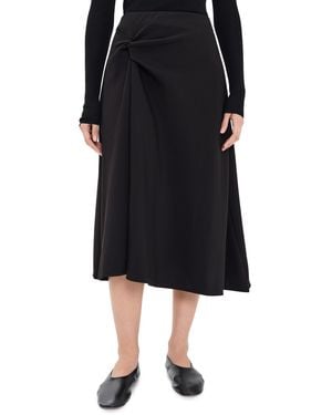 MEIMEIJ Scuba Midi Skirt - Black