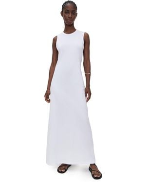 Leset Margo Sleeveless Maxi Dress - White