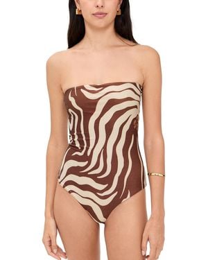 Johanna Ortiz Shimmering Alta Mar One Piece - Black