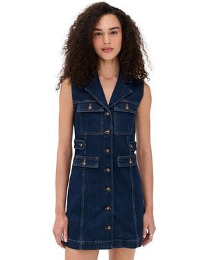 PAIGE Andria Dress - Blue