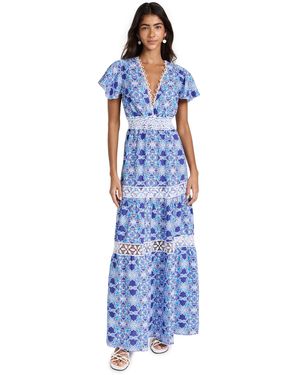 Temptation Positano Prisco Dress - Blue