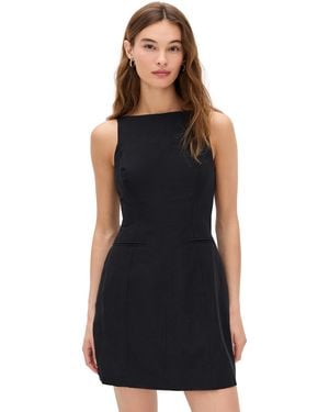 ALIGNE Ozzy Linen Mini Dress in Black | Lyst Canada ALIGNE Ozzy Linen Mini Dress in Black | Lyst Canada