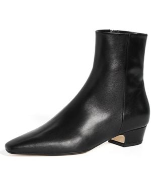 Aeyde Lilia Leather Ankle Boots - Black
