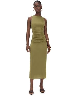 SIR. Cascina Twist Midi Dress - Green