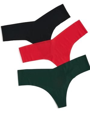 Commando Butter Panties 3 Pack - Red