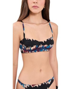 Ulla Johnson Zahara Bra Bikini Top - Black