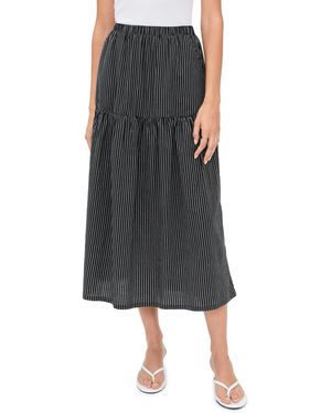 PERFECTWHITETEE Arielle Long Skirt - Black