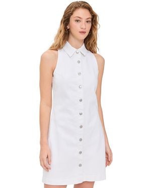 DL1961 Payton Mini Denim Dress - White