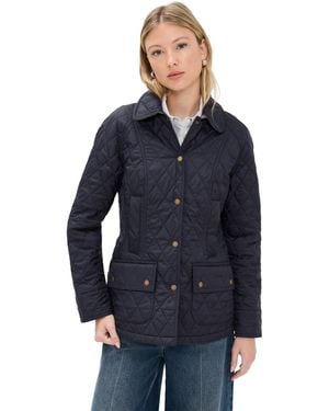 Barbour Beadnell Quilt Barn Jacket - Blue