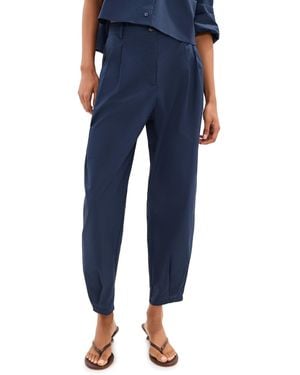 Le Bos Wilder Poplin Pants - Blue