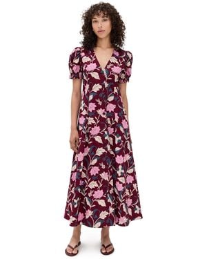 Apiece Apart Dia Maxi Dress - Red