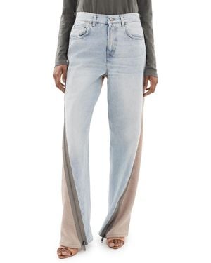 Haikure Bonnie Zip Jeans - Blue