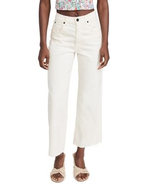 SLVRLAKE Denim Grace Crop Jeans - White