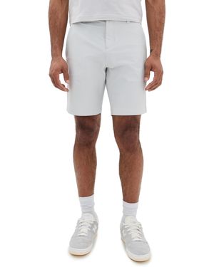 Reigning Champ Stretch Warp Knit Coach's Short 9 - White