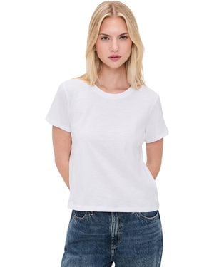 Splendid Louisa Short Sleeve Tee - White