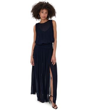 Bec & Bridge Rhone Drop Waist Dress - Blue