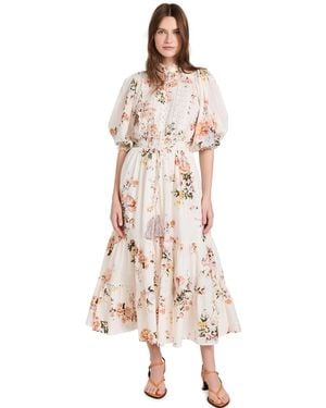 byTiMo Cotton Slub Midi Dress - Multicolor
