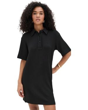 Le Bos Solene Polo Dress - Black