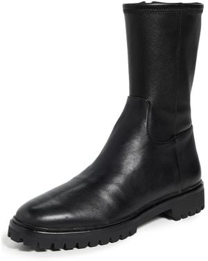 Loeffler Randall Danny 35Mm Tall Ankle Lug Sole Boots - Black