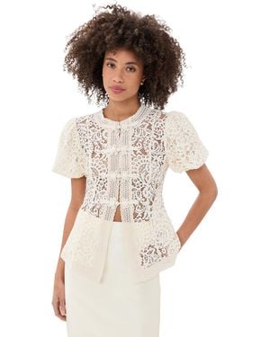 ROAME. Augusta Lace Top - Multicolor