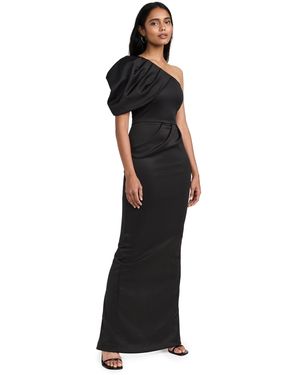 Black Halo Egan Gown - Black