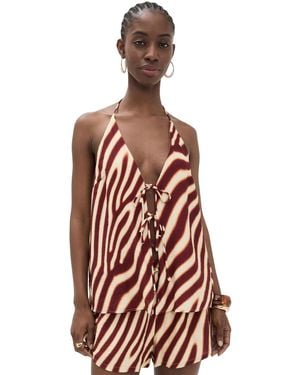 Seven Wonders Octavia Top - Red