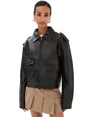 Lioness Eighties Bomber Jacket - Black