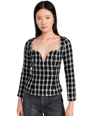 Chloe Kristyn Charlotte Blouse - Black