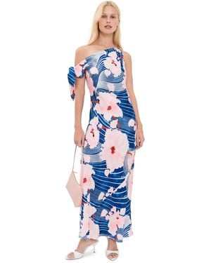 ROAME. Tabitha Maxi Dress - Blue