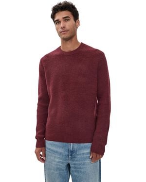 Alex Mill Washed Cashmere Jordan Sweater - Red