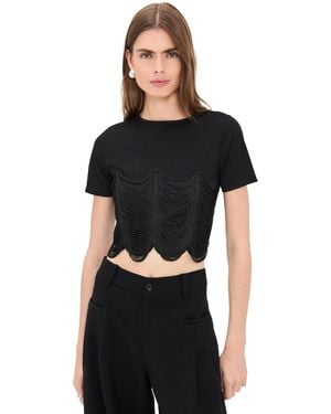 AZULU Iris Top - Black