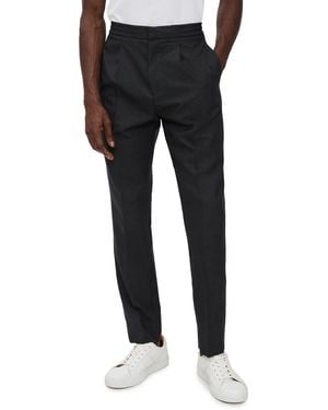 Officine Generale Drew Italian Fresco Pants - Black
