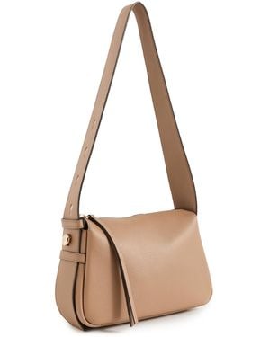 Tory Burch Romy Small Shoulder Bag - Natural
