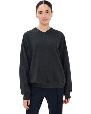 Tibi Perfect T Vintage Sweatshirt - Black